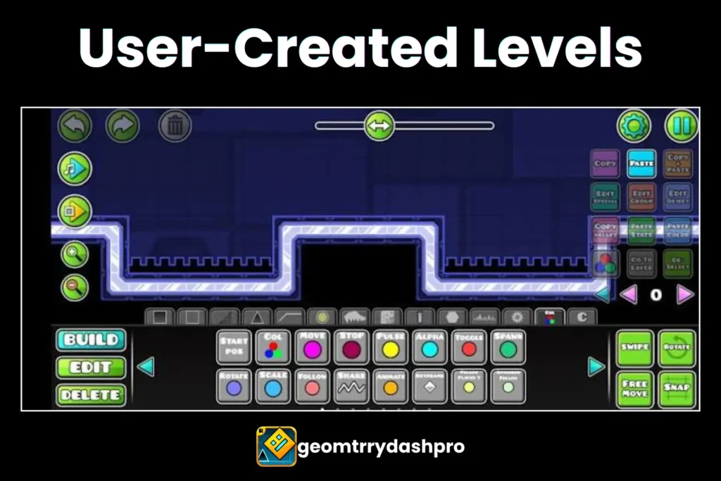 geometry dash level editor