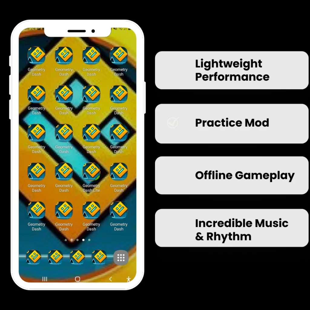 geometry dash features