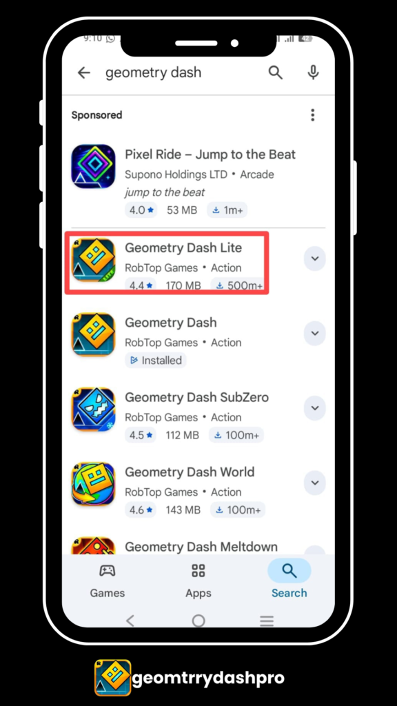 geometry dash lite download