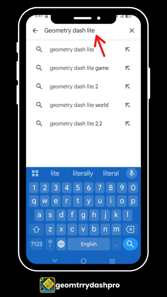 search geometry dash