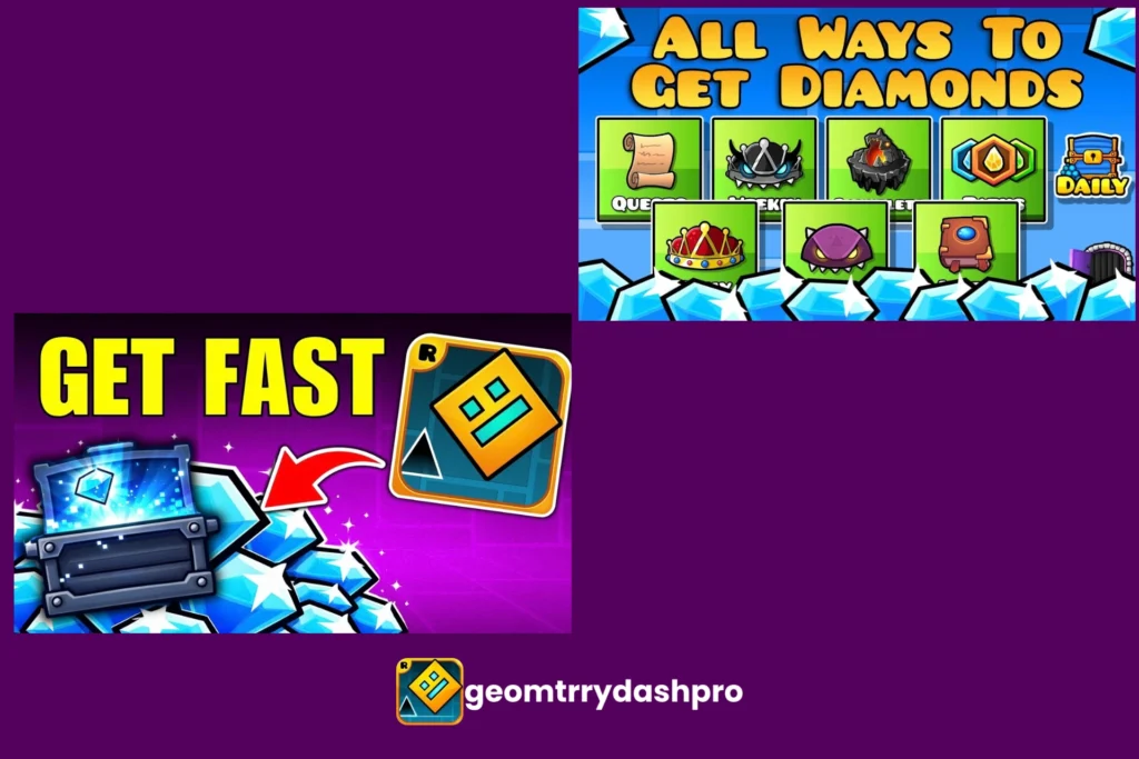 geometry dash diamond